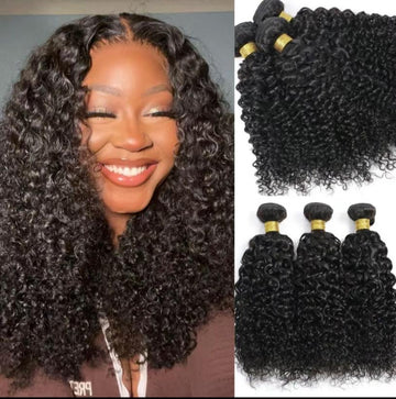 Mèches bouclées 100 % cheveux humains
