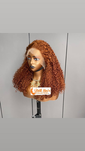 Italian Curly Wiig 13x4 300% density 100% Human Hair