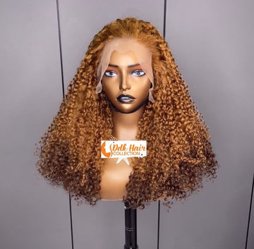 Italian Curly Wiig 13x4 300% density 100% Human Hair