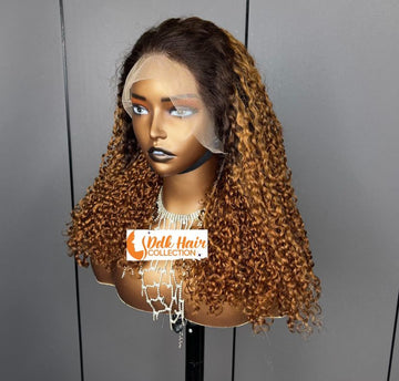 Italian Curly Wiig 13x4 300% density 100% Human Hair