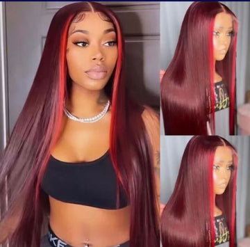 Straight Wig 13x4 full frontal 250% density 100% Human Hair