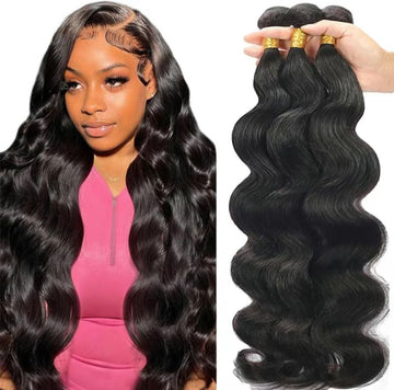 Mèches de cheveux humains Body Wave 100 % cheveux humains en matériau électrique de haute qualité