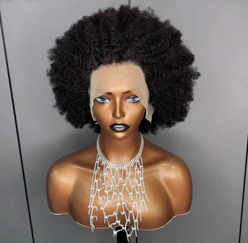 Afro Wig 13x4 full frontal  350 density