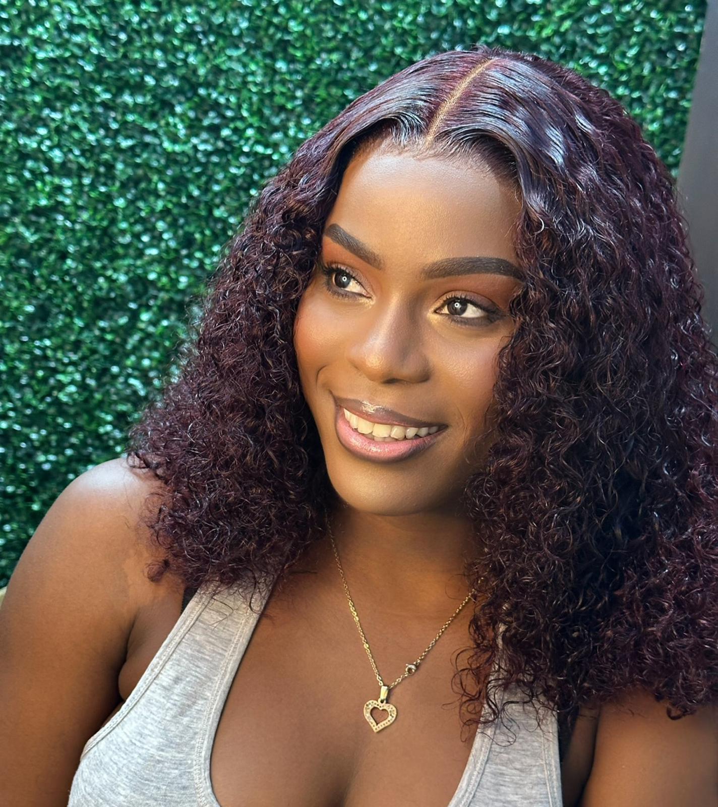 Italian Curly Wiig 13x4  300% density 100% Human Hair